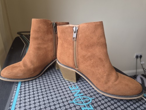 River island tan suede - tan, ankle