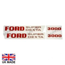 BONNET DECAL SET FOR FORD 3000