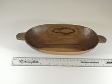 Beautifully hand carved - hand, oval