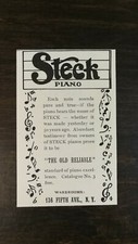 Vintage 1904 Steck Piano Fifth