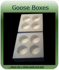 Hole polystyrene egg - 10,