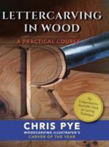 Lettercarving wood a - lettercarving, in