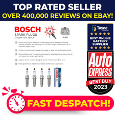 Spark Plugs Set 4x fits BMW 318 2.0 07 to 13 Bosch 12120038349 Quality New