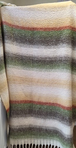 Dunelm multi coloured throw - multi,