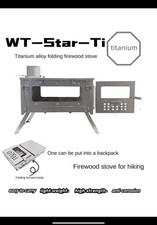 Titanium Folding Wood Burning