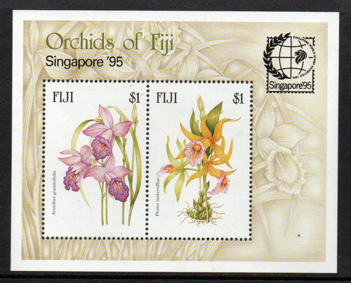 Flowers fiji 1995 orchids - -,