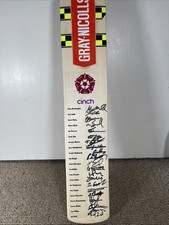 Signed Gray-Nicolls Cricket
