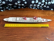 MINIC WATERLINE SHIP M704 SS UNITED STATES OCEAN LINER VINTAGE TRI-ANG 9t