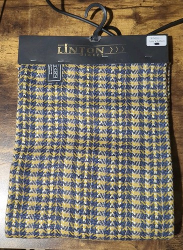 Linton tweed yellow blue - linton,