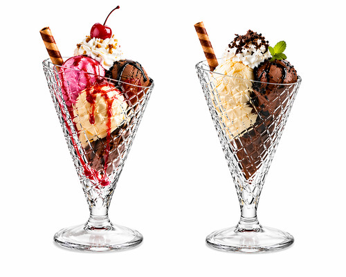 Dessert sundae glasses - dessert,