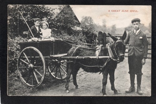 Postcard great alne - great, nr