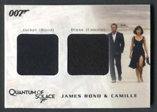 2009 James Bond Archives JAMES BOND & CAMILLE - DUAL WARDROBE SWATCH /875