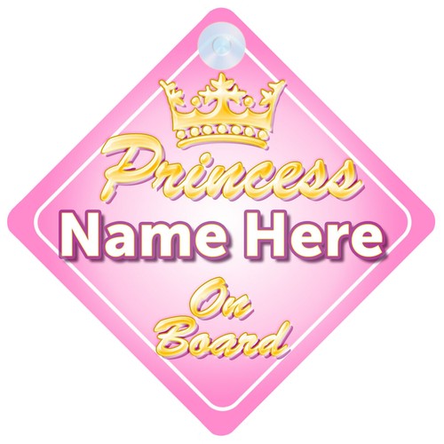 Crown princess board - princess,