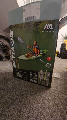Inflatable kayak person - inflatable, 1