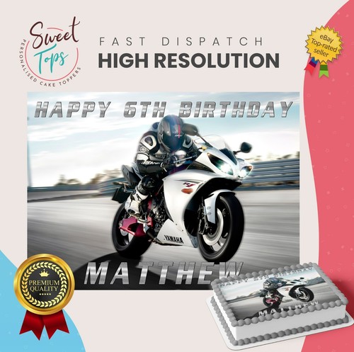 Sports motorbike personalised - motorbike,