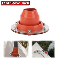 Silicone Tent Stove Jack Kit Fitting Pipe for Bell Tent/Yurt/Wood Burner UK