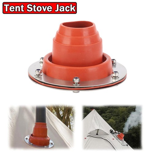 Silicone tent stove jack kit - stove,