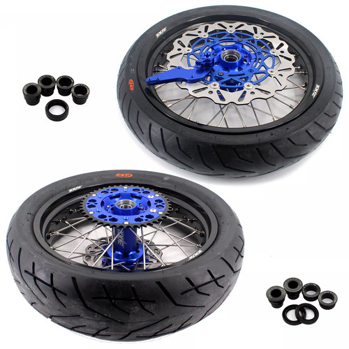 Kke supermoto tires wheels - 17",