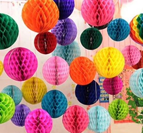 Honeycomb ball party - ball,