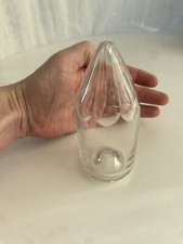 An Interesting Georgian Lead Glass bottle -a lace makers dampening tool