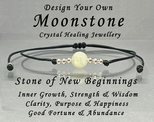 Moonstone healing bracelet - moonstone,