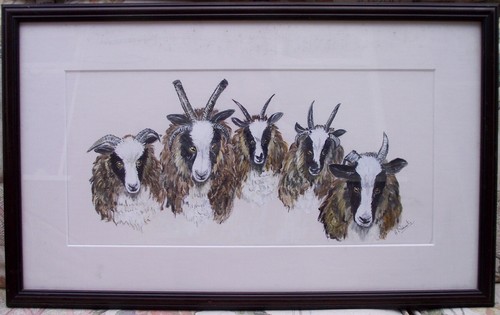 Signed original painting - signed, of