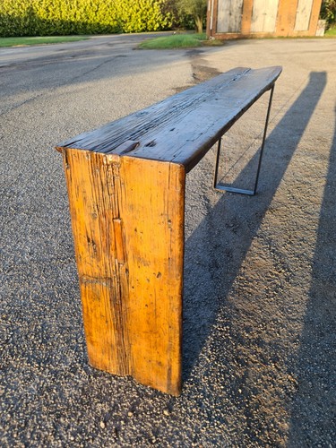 Large antique side table - large,