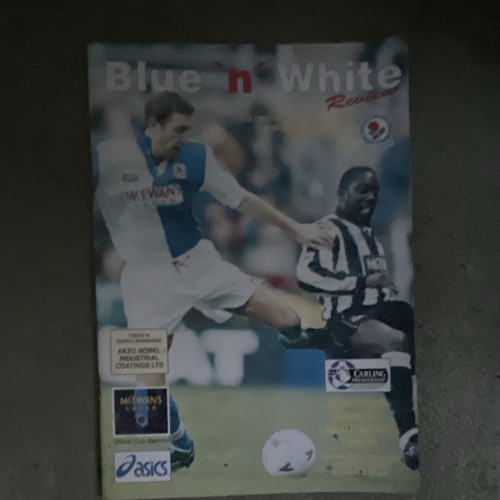 Blue white review - blue,