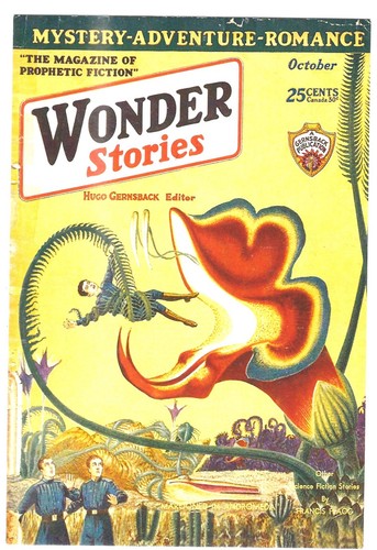 Science fiction comic book - science,