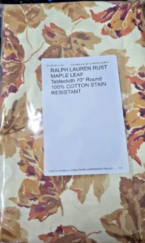 Ralph lauren rust maple leaf - ralph,