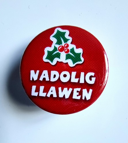Nadolig llawen holly small - holly,