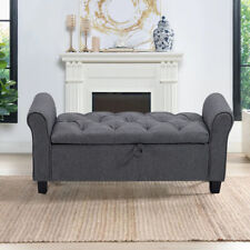 Large Storage Ottoman Bed End