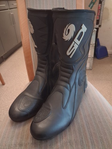 Sidi black rain eu50 uk14 - black,
