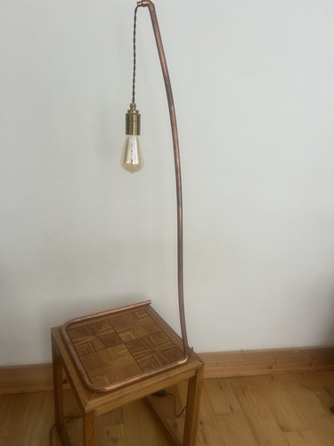Industrial copper pipe arched - industrial,