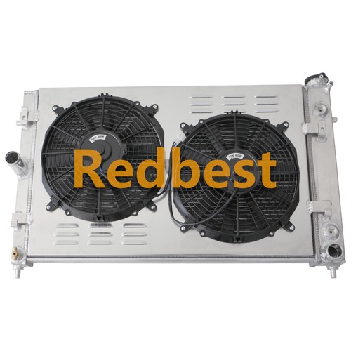 3row full alu radiator - alu, shroud