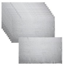 10pcs 11.8"x17.7" Shiny Mirror