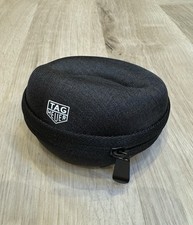 Genuine TAG Heuer Box Watch Case Black Zip Up Protective Travel Service Carrier