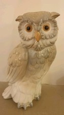 Lladro ZAPHIR Owl Figurine-Handcrafted Porcelain-Made in Spain