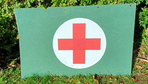 Vintage military vehicle panel