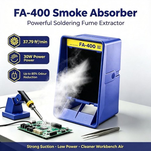 Desktop solder fume - solder,