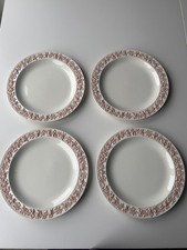 4 Wedgewood Queensware Pink On