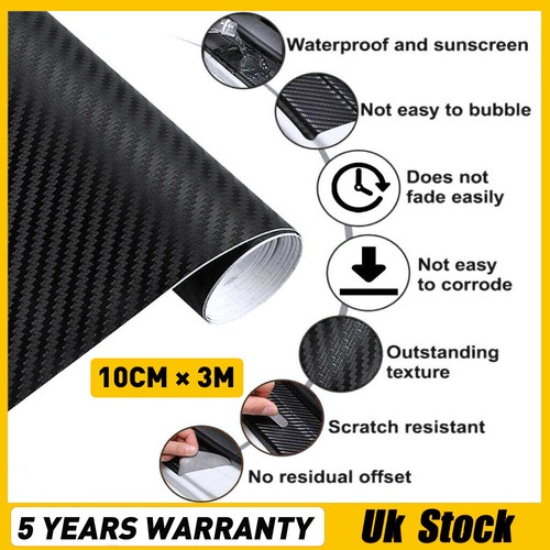 Carbon fiber car stickers - 3m,