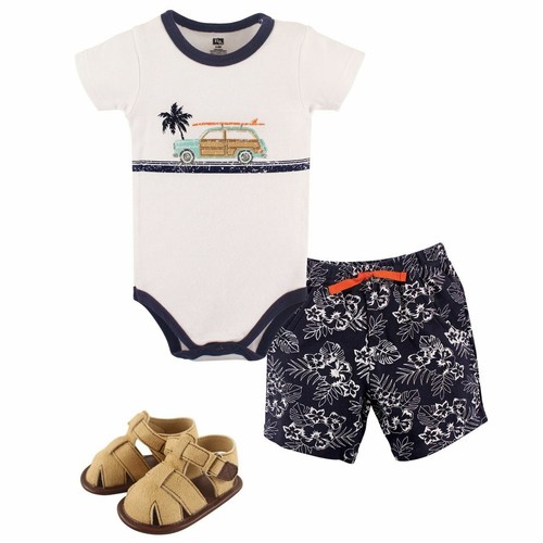 Hudson baby bodysuit shorts - hudson,