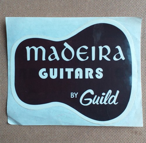 Vintage 1978 guild madeira - guild,