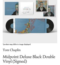TOM CHAPLIN MIDPOINT DELUXE DOUBLE VINYL *SIGNED INSIDE* NEW. SEALED. (Keane)