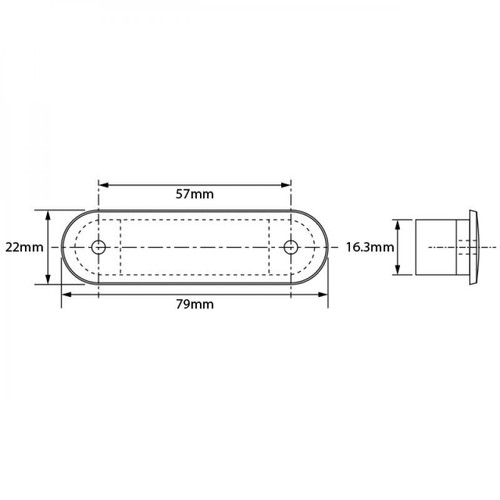 Hella rear led - rear, light