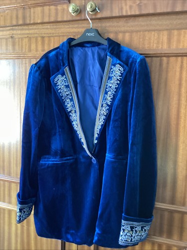 Blue velvet steampunk - blue,