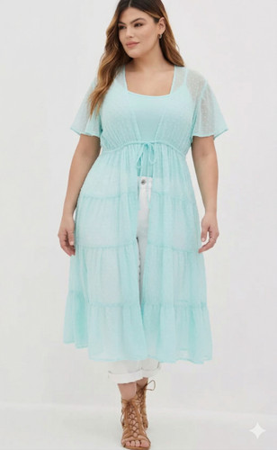 Torrid size light - aqua, blue