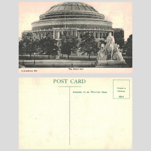 Vintage postcard the albert - postcard,