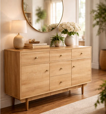 Large Storage Sideboard Wooden